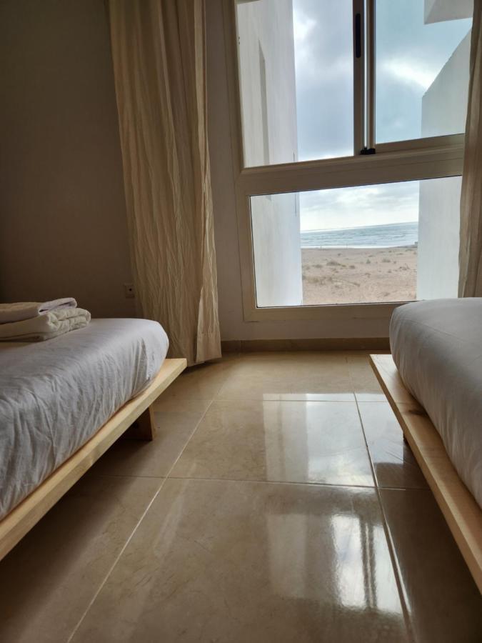 Sidi Rahal Blue View, Beachfront Wide Seaview With Pool Exterior foto