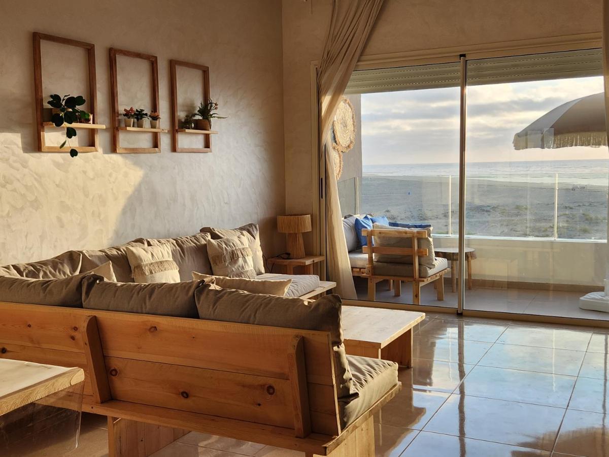 Sidi Rahal Blue View, Beachfront Wide Seaview With Pool Exterior foto